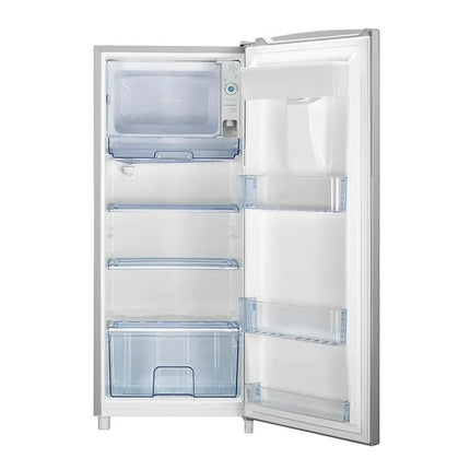 Refrigerador Hisense RR63D6WGX – 7 Pies, 1 Puerta con Despachador de Agua, Color Silver