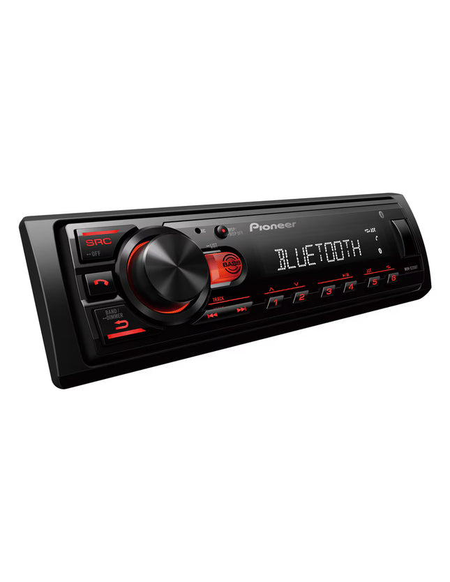 AUTOESTEREO CON USB Y BLUETOOTH LUZ ROJO Y BLANCA PIONEER