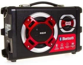 Bocina Portátil RCA SP82BT – Bluetooth, 25W, USB/SD, Entrada 3.5 mm y Función Karaoke