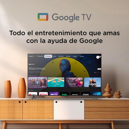SmartTV TCL 50″ 50S454 – 4K UHD, Google TV y Conectividad Completa para tu Entretenimiento
