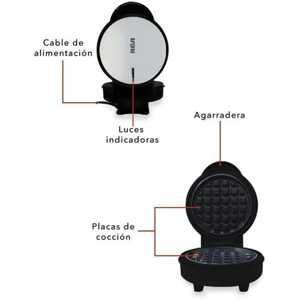 Combo Dulce RCA – Crepera RC-603 + Mini Waflera RC-88 + Batidora RC-68