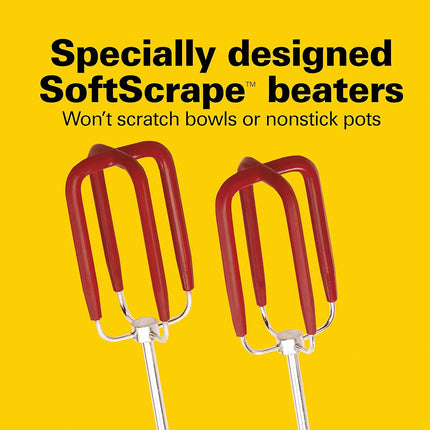 Batidora de Mano Hamilton Beach 62648 – 6 Velocidades, 275W y Estuche Organizador