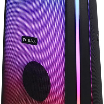 Bocina Bluetooth Aiwa AWPOK400LD – 50W, TWS, Radio FM y Sonido Potente en Todo Momento