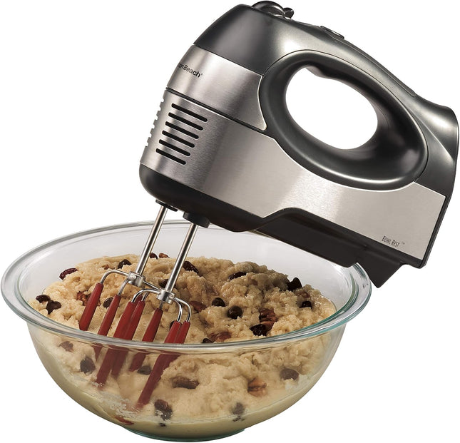 Batidora de Mano Hamilton Beach 62648 – 6 Velocidades, 275W y Estuche Organizador