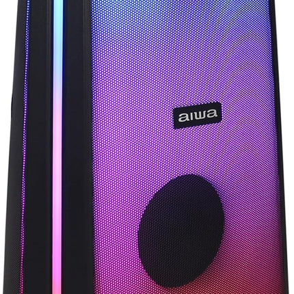 Bocina Bluetooth Aiwa AWPOK400LD – 50W, TWS, Radio FM y Sonido Potente en Todo Momento