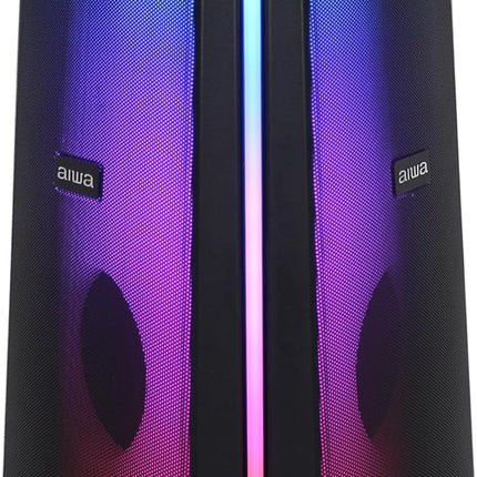 Bocina Bluetooth Aiwa AWPOK400LD – 50W, TWS, Radio FM y Sonido Potente en Todo Momento