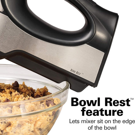 Batidora de Mano Hamilton Beach 62648 – 6 Velocidades, 275W y Estuche Organizador