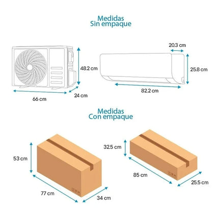 Aire Acondicionado LG VO122C1 – 12,000 BTU Inverter, 220V, Frío Solo, Gas R32