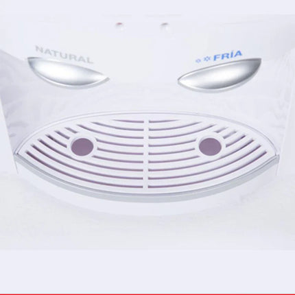 Dispensador de Agua Mirage DISX10 MDD10CB | 3 Temperaturas | Mesa con Garrafón Superior | Color Gris | Compacto 52 cm Alto