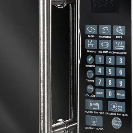 🍽️ Microondas X Wave MWD020E | 0.7 Pies³ | 700 W de Potencia | 6 Niveles | Perillas Manuales | Color Blanco | Compacto y Funcional