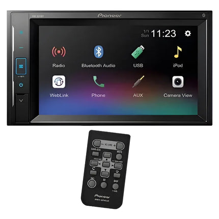 Pioneer DMH-A245BT – Pantalla 6.2”, Android/iPhone, Bluetooth y Control Total al Conducir