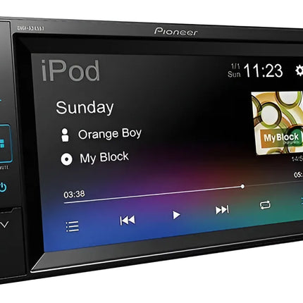 Pioneer DMH-A245BT – Pantalla 6.2”, Android/iPhone, Bluetooth y Control Total al Conducir