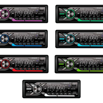 Autoestéreo Aiwa AW-3269BT – Conectividad Total, Control por Voz y Sonido Potente