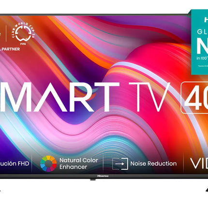 Smart TV Hisense 40″ A4KV – Imagen Clara, Conectividad Smart y Tamaño Ideal para tu Espacio