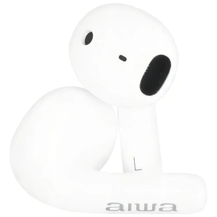 Audífonos Bluetooth Aiwa AWTWSD8 – True Wireless Stereo 3W, Color Blanco