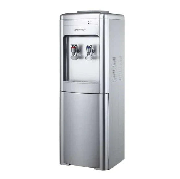 Dispensador de Agua Mirage DISX10 MDD10CS | 3 Temperaturas | Mesa con Garrafón Superior | Color Gris | Compacto 52 cm Alto