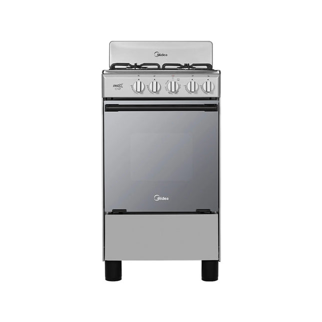 Estufa Midea MGS20FS1BAABG 20” – Cubierta de Acero Inoxidable Color Silver