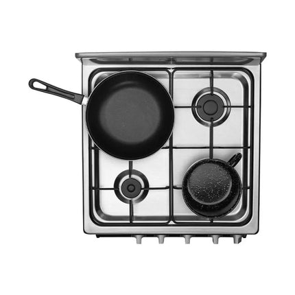 Estufa Midea MGS20FS1BAABG 20” – Cubierta de Acero Inoxidable Color Silver