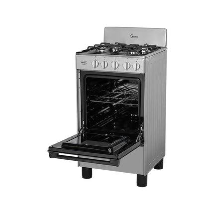 Estufa Midea MGS20FS1BAABG 20” – Cubierta de Acero Inoxidable Color Silver