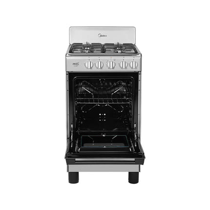 Estufa Midea MGS20FS1BAABG 20” – Cubierta de Acero Inoxidable Color Silver