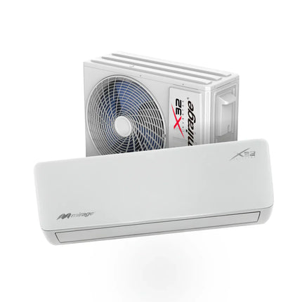 Minisplit  Inverter X32 17.5 seer, R32 bajo impacto ambiental,  Con Calefacción, 1.5 TON, 18000 BTU, 220 V, color blanco