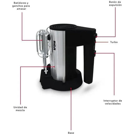 Combo Dulce RCA – Crepera RC-603 + Mini Waflera RC-88 + Batidora RC-68