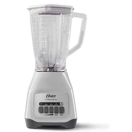 Licuadora Oster BLSTKAP-WPB-013 Kalimán – 2 Velocidades, 400W, Color Blanco con Vaso de Plástico