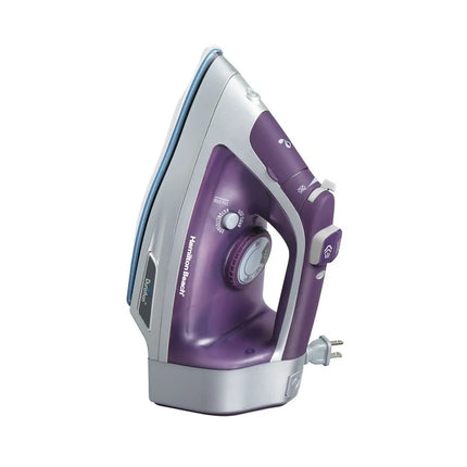Plancha de Vapor Hamilton Beach 19803R – Cable Retráctil Durathon®