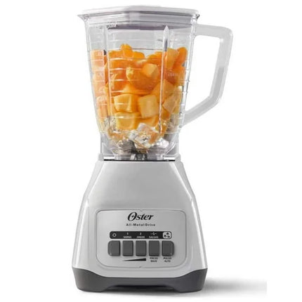 Licuadora Oster BLSTKAP-WPB-013 Kalimán – 2 Velocidades, 400W, Color Blanco con Vaso de Plástico