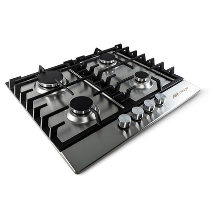 🔥 Parrilla SPARX MPS60GB de Gas | 4 Quemadores | Acero Inoxidable | Encendido Electrónico | Parrillas de Hierro Fundido | 60 cm de Ancho